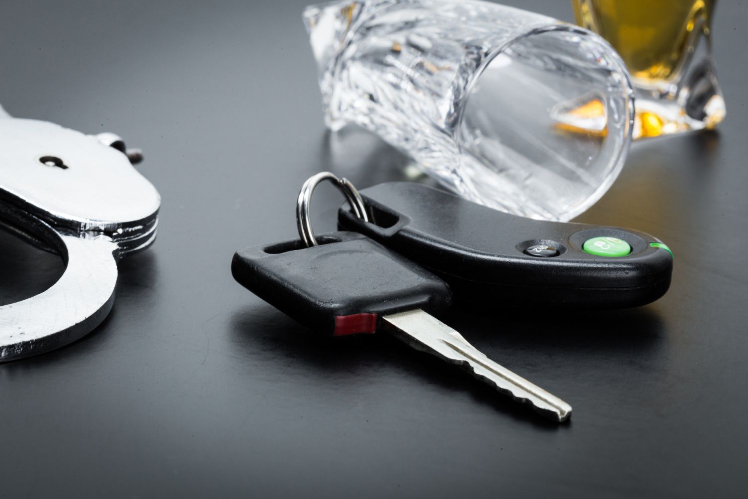 Handcuff and keys